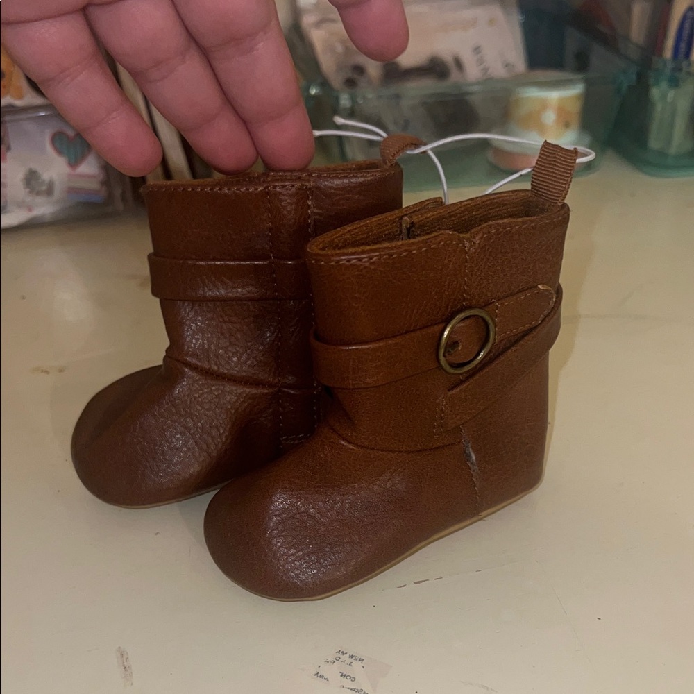 Brown Baby Boots